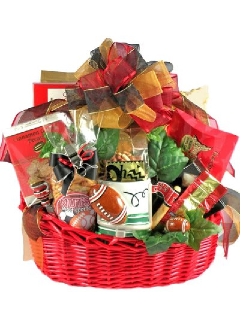 Fathers Day Gift Basket for Football Fans | Size L...